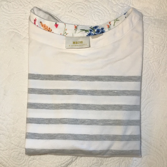 Maeve by Anthropologie Striped Top - Picture 7 of 7
